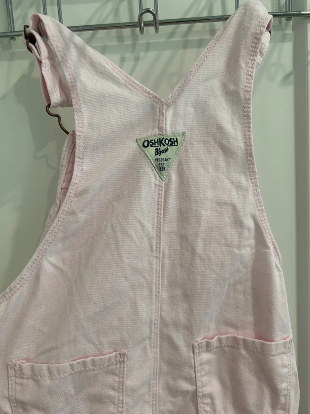 OshKosh B'gosh Toddler Pink Twill Overalls |Size 3T